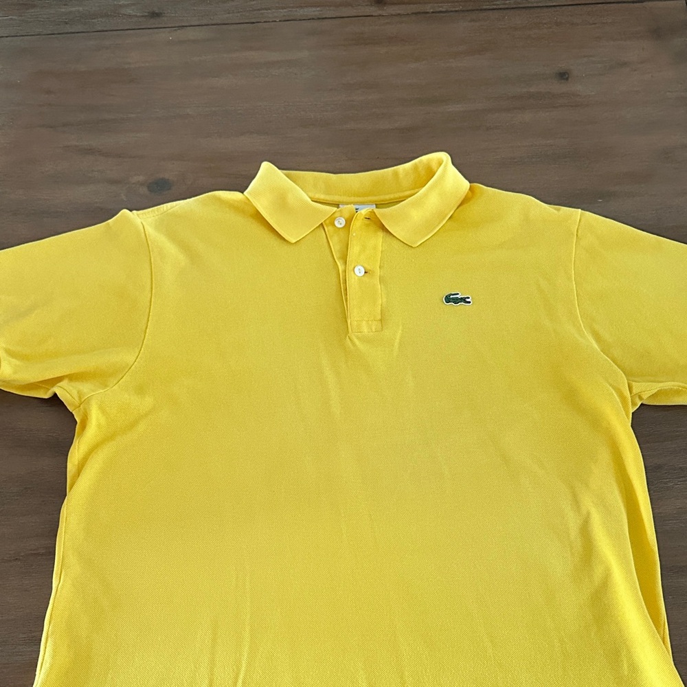 Lacoste Sunny Yellow Polo Shirt